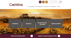 Desktop Screenshot of cozwine.com.au